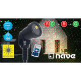 Laser extérieur espion avec projecteur, brochette en plastique, coloré, avec LED intégrée, projecteur pour l'extérieur