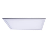 Panneau d'assemblage LED "Nicola", lampe de montage en métal et en plastique avec des LED fermement construites en blanc neutre, panneau pour l'intérieur 45 x 45 cm