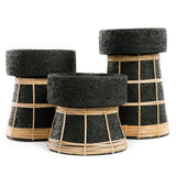Bougeoir The Serene - Noir Naturel - L