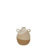 Vase J-Line Calcitly Beige - mise en scène dans un intérieur chic