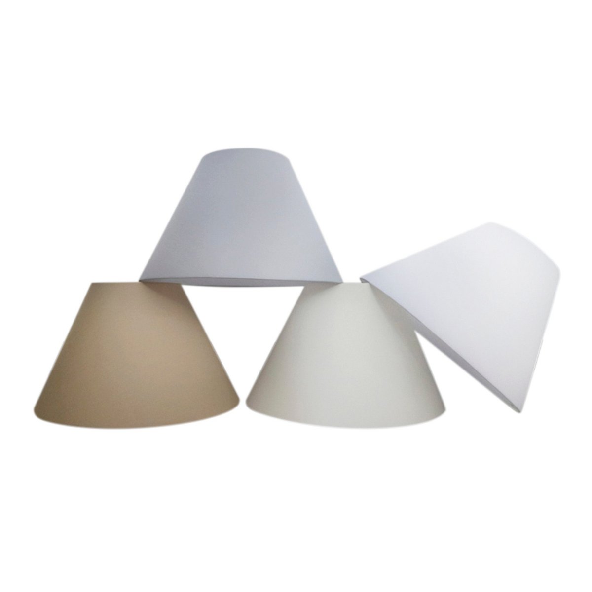 Abat-jour Aras en textile, élégant et moderne, idéal pour les lumières de table