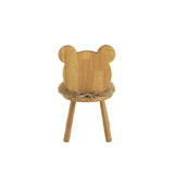 Chaise enfant Ours J-Line, vue latérale montrant les pieds