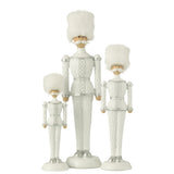 Chapeau décoratif blanc en fourrure pour Noël, J-Line