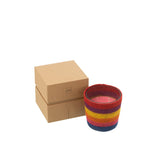 Panier à bougies parfumées J-Line - beige mix - petit - 75 h