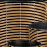 Pot de fleurs extérieur Cesena Marron clair