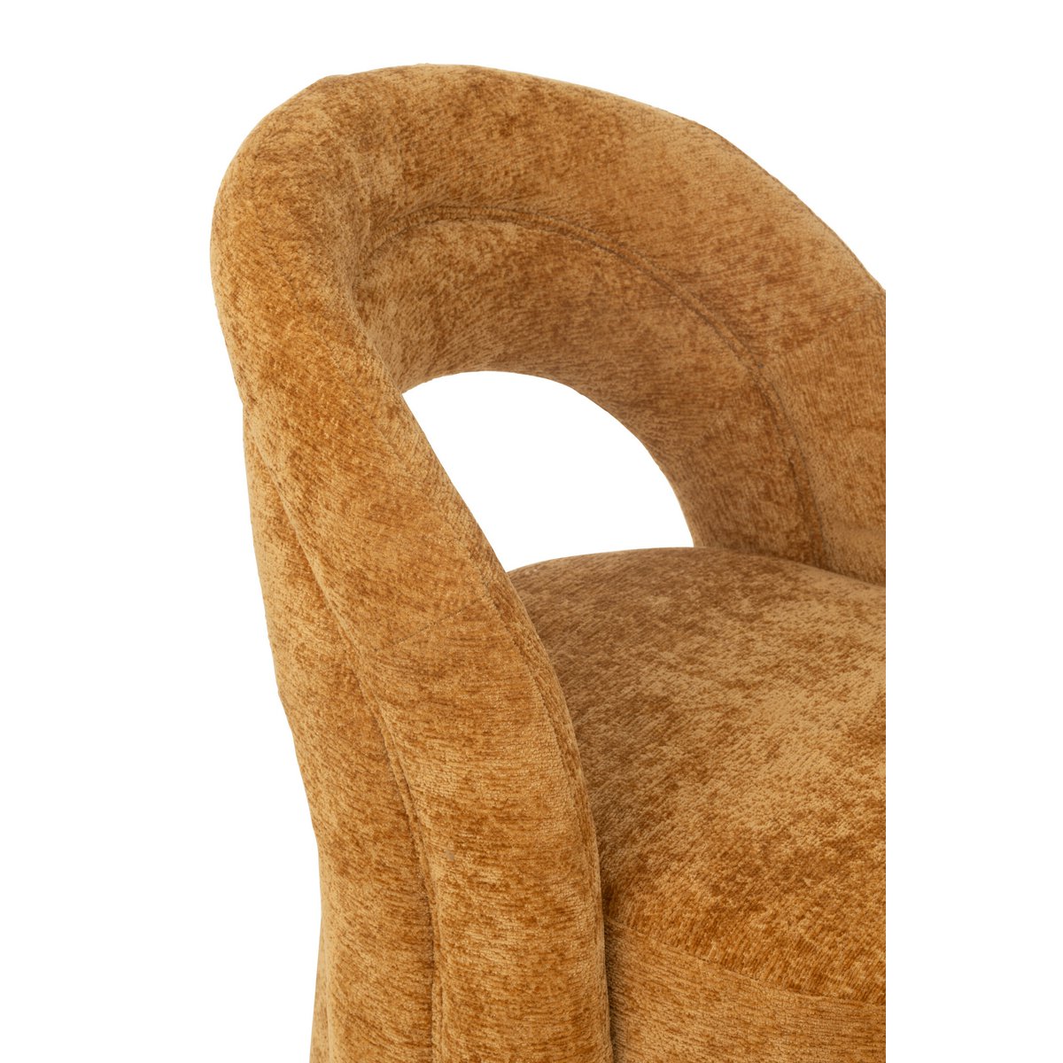 Fauteuil J-Line Liline avec accessoires de décoration, style élégant