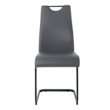 Chaise, lot de 2 avec structure luge