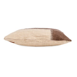 La Housse de Coussin Cocoa Patchwork - Marron Naturel
