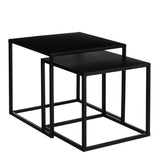 Ensemble de tables d'appoint Goa Noir