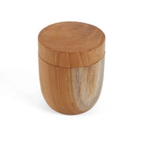 Le Pot Bas en Racine de Teck - M