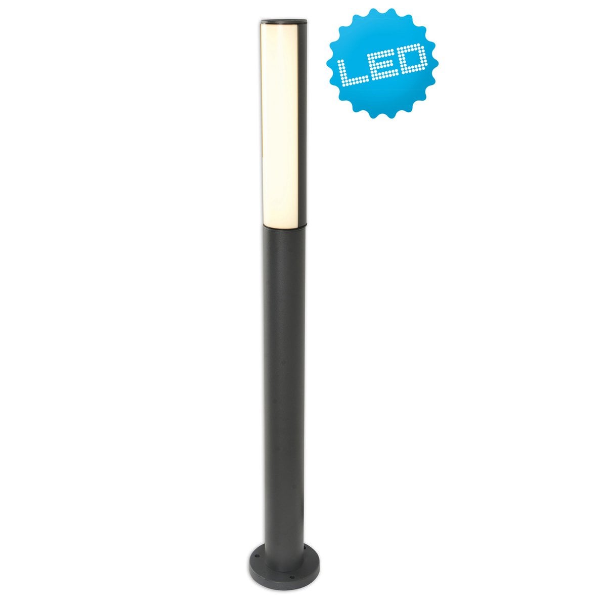 Lampes LED Flair en métal anthracite, design moderne et élégant