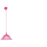 Silicone Pendant lampe "Cera" en rose