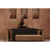 La Nappe Toscane - Noir Naturel - 150x300