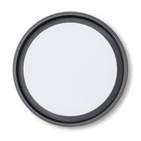 Lampe murale extérieure LED "Mio" Ø 17,5 cm en métal et plastique colorants en anthracite, IP54 pour l'entrée, le balcon, la terrasse