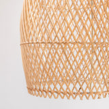 Plafonnier en rotin Abat-jour Boho TABUNG