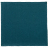 Lot de 2 serviettes de table recyclées Delia Paon 41 x 41