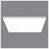 Panneau LED lampe de plafond "Carente" Longueur latérale 45 cm, sans cadre, de nombreuses fonctions, en métal et en plastique, blancs, LED intégrés