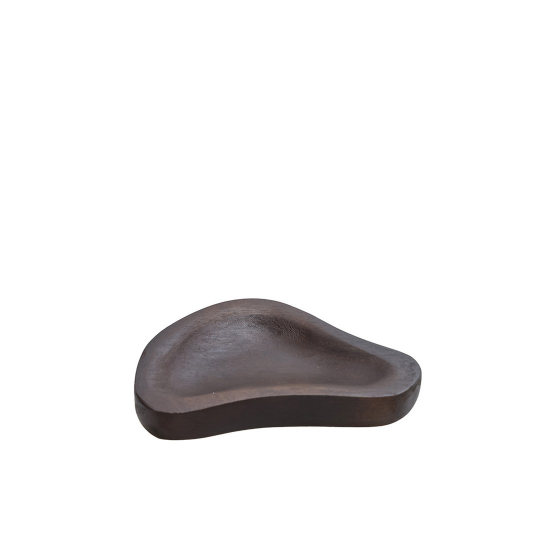 Plateau Foster en noyer, élégant et chaleureux, Ø14 cm