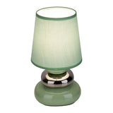 Lampe de table en céramique "Stoney" Mint - Classical - Table Lay - - Mint - E14 - Aucune information