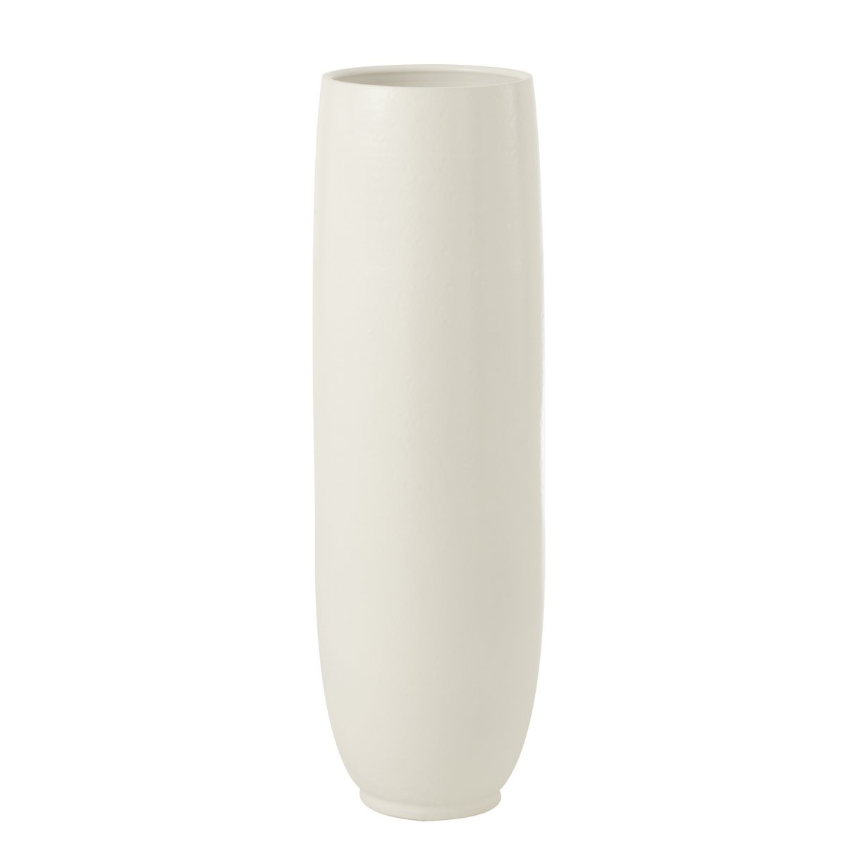 Vase Ying en céramique blanche, grand modèle de 94 cm de haut
