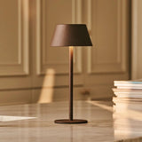 Lampe de table Milou Mocha Marron sans câble