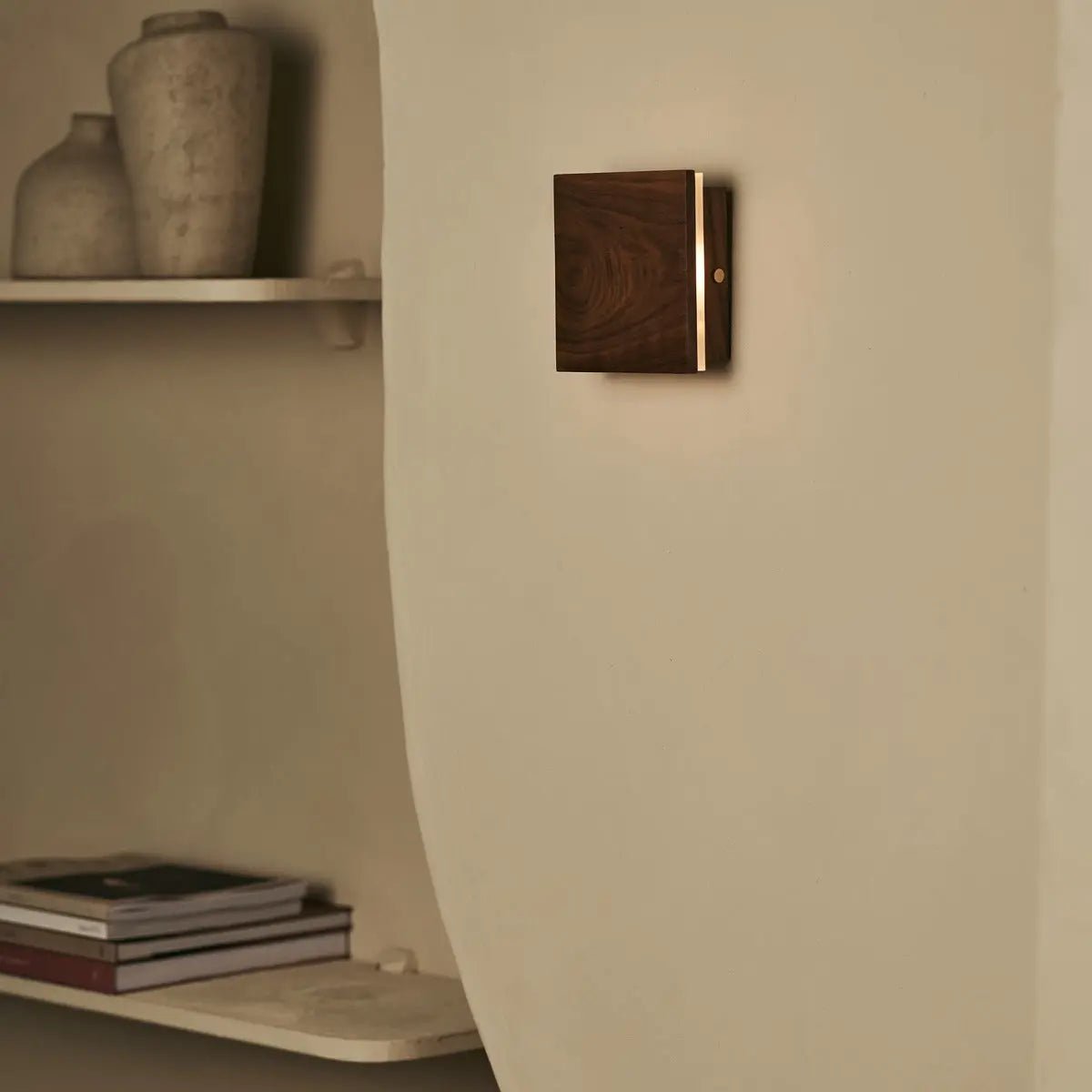 Applique murale sans fil Lane Walnut