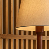 Lampe Nova en bois marron châtaignier