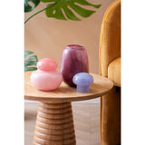 Vase Nuevo Dulce rouge, design moderne et épuré