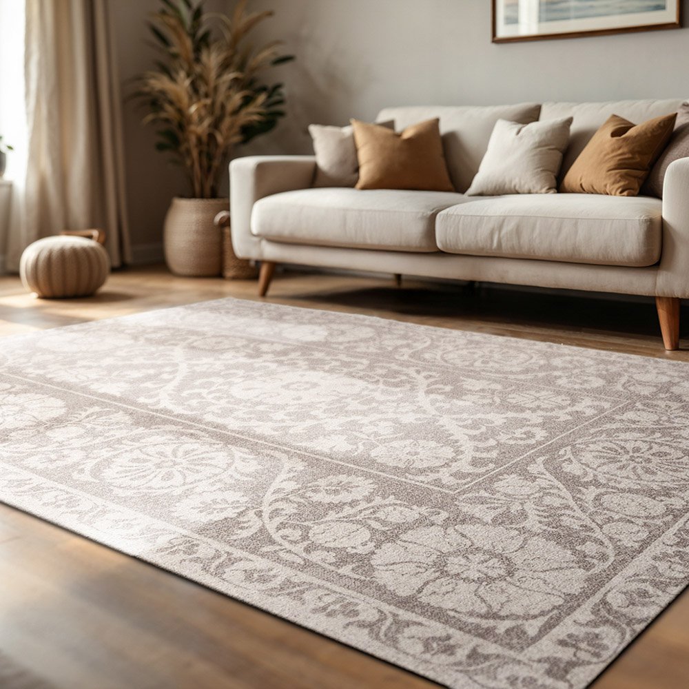 Tapis Eco - Boree - Tapis beige