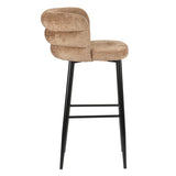 Chaise de barre de nuage caramel