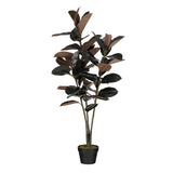 Plante artificielle Plante à caoutchouc Rouge