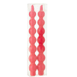 Coffret de 2 bougies J-Line fuchsia, vue d'ensemble