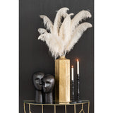 Vase J-Line en Métal Doré - Parfait pour une décoration raffinée
