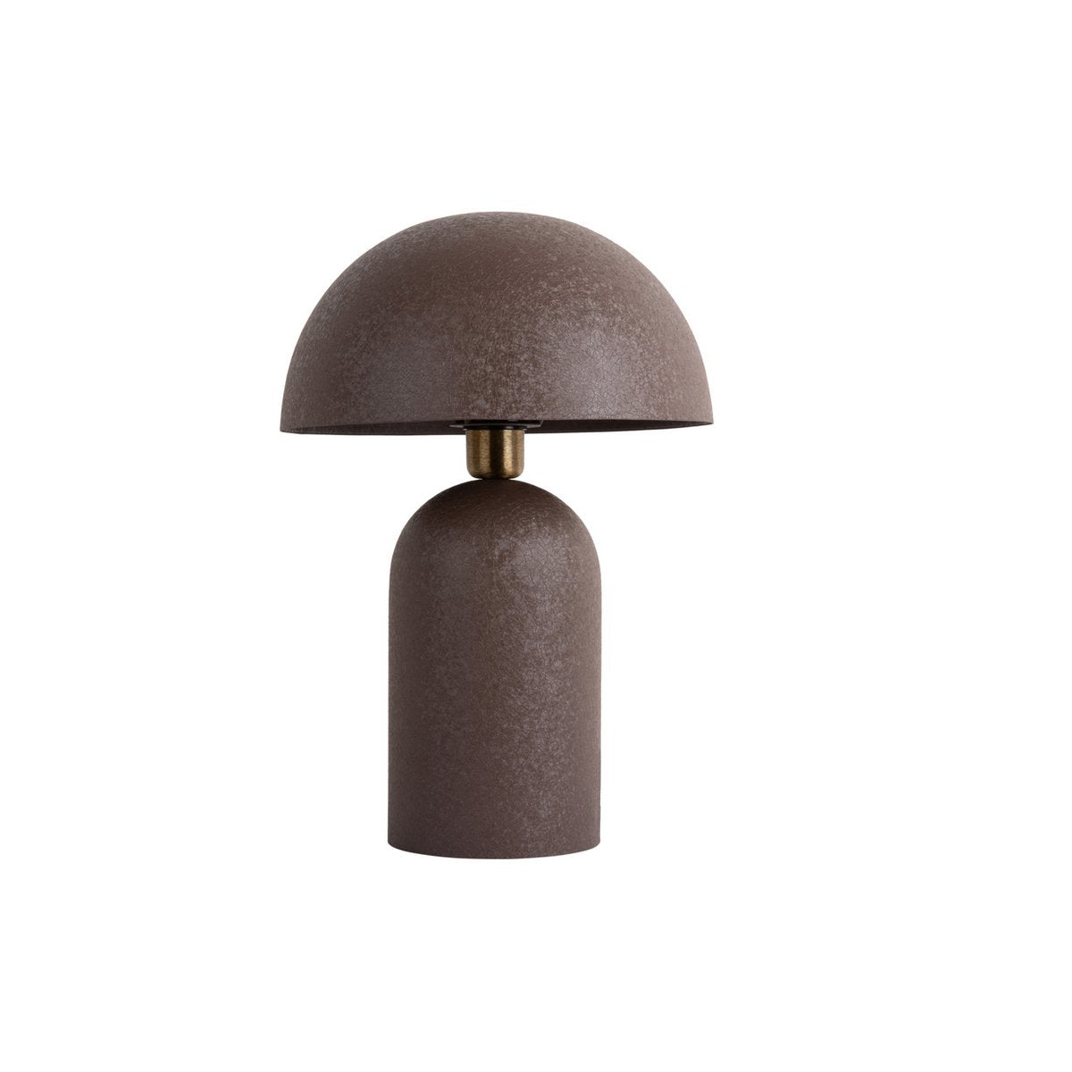 Lampe de table Boaz grande avec design champignon et finition texturée