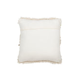 Détail des franges du coussin J-Line Franges Tuftées