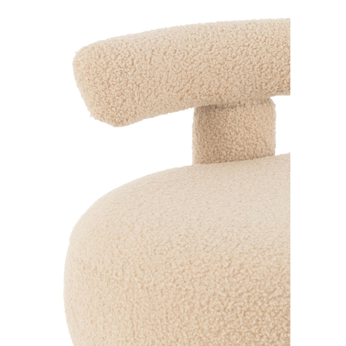 Ambiance cosy avec le tabouret J-Line dans un salon
