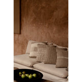 Housse de Coussin The Linen Threads - Blanc Naturel