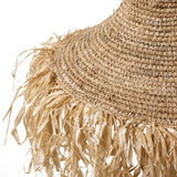 Lampe raphia | Abat-jour RUMBAI