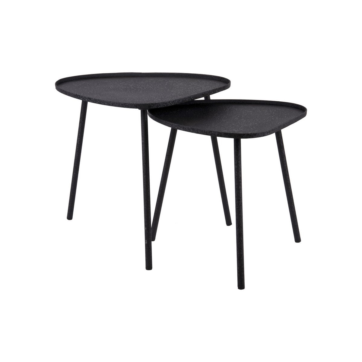 Vue latérale de la Table d'Appoint Boaz Grande