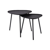 Vue latérale de la Table d'Appoint Boaz Grande