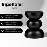 Table d'appoint Luna Noir