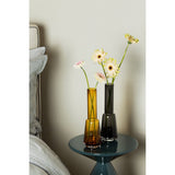 Grand vase design rétro moderne, couleur gris foncé, gris TYLER14