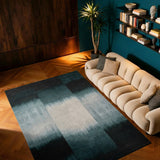 Tapis Eco - Deep Water - Tapis bleu