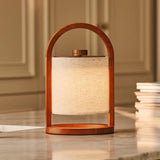 Lampe rechargeable en bois marron River Chestnut
