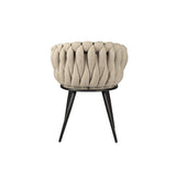 Chaise Wave beige (Lot de 2)