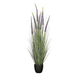 Plante artificielle ornementale violette