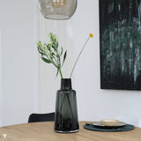 Vase en verre gris Wash Jana