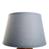 Lampe de table en céramique "Talia", lampe de table en céramique, beige / gris, avec socket E14, pour salle à manger, salon, couloir ou bureau, 31 cm de haut