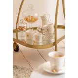 Pot J-Line Diamand sur une table en bois - ambiance chic
