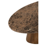 Table basse J-Line avec accessoires de décoration, style chic